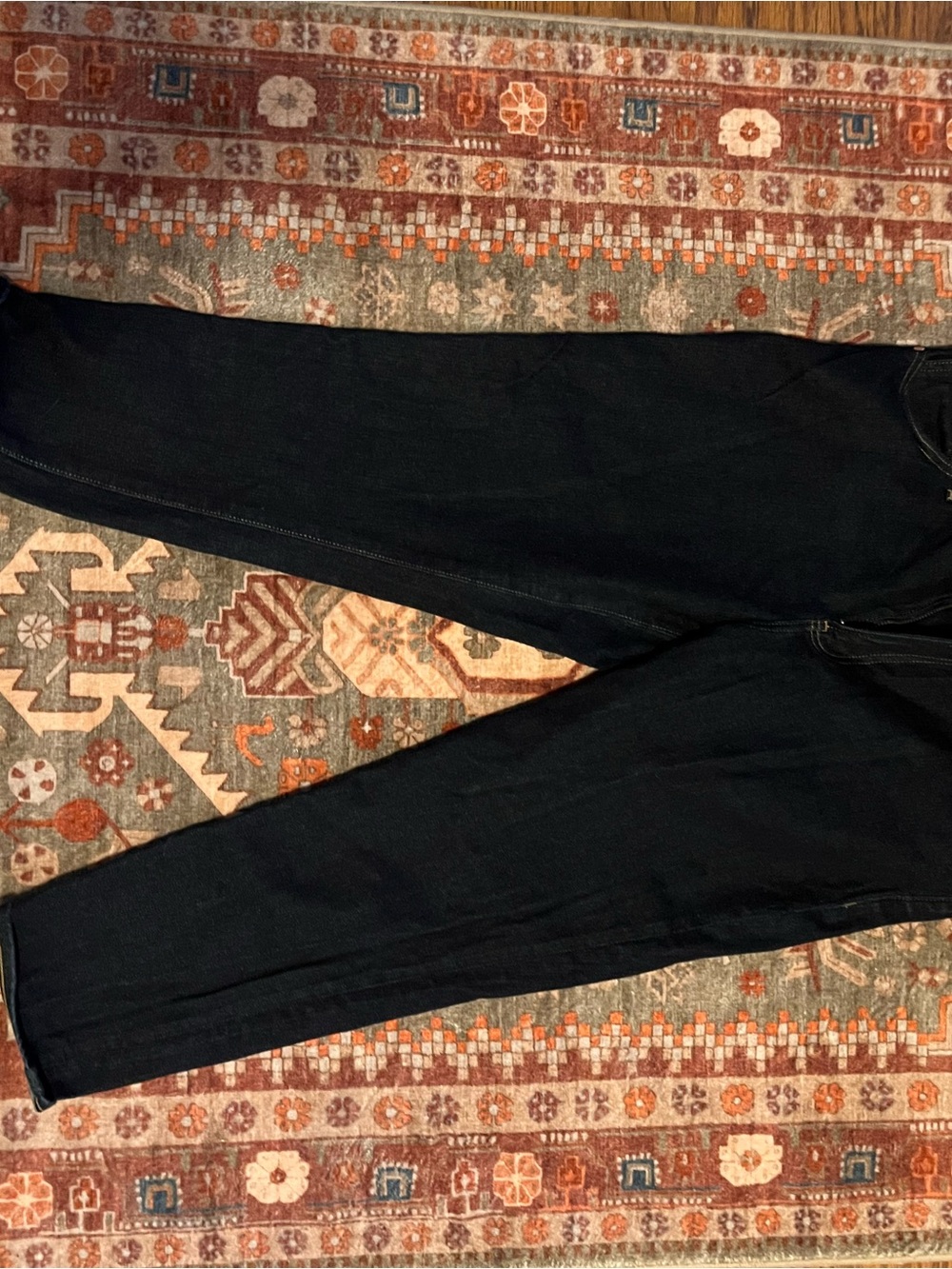 Women’s size LP dark blue Straight-Leg Jeans